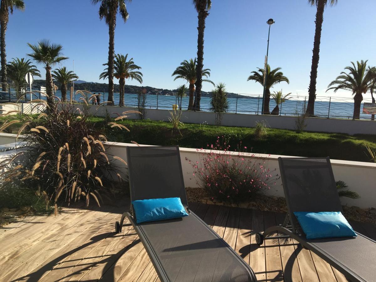 O Fil De L'Eau Bandol - App A05 - T3 Avec Jardin Et Terrasse Apartamento Exterior foto