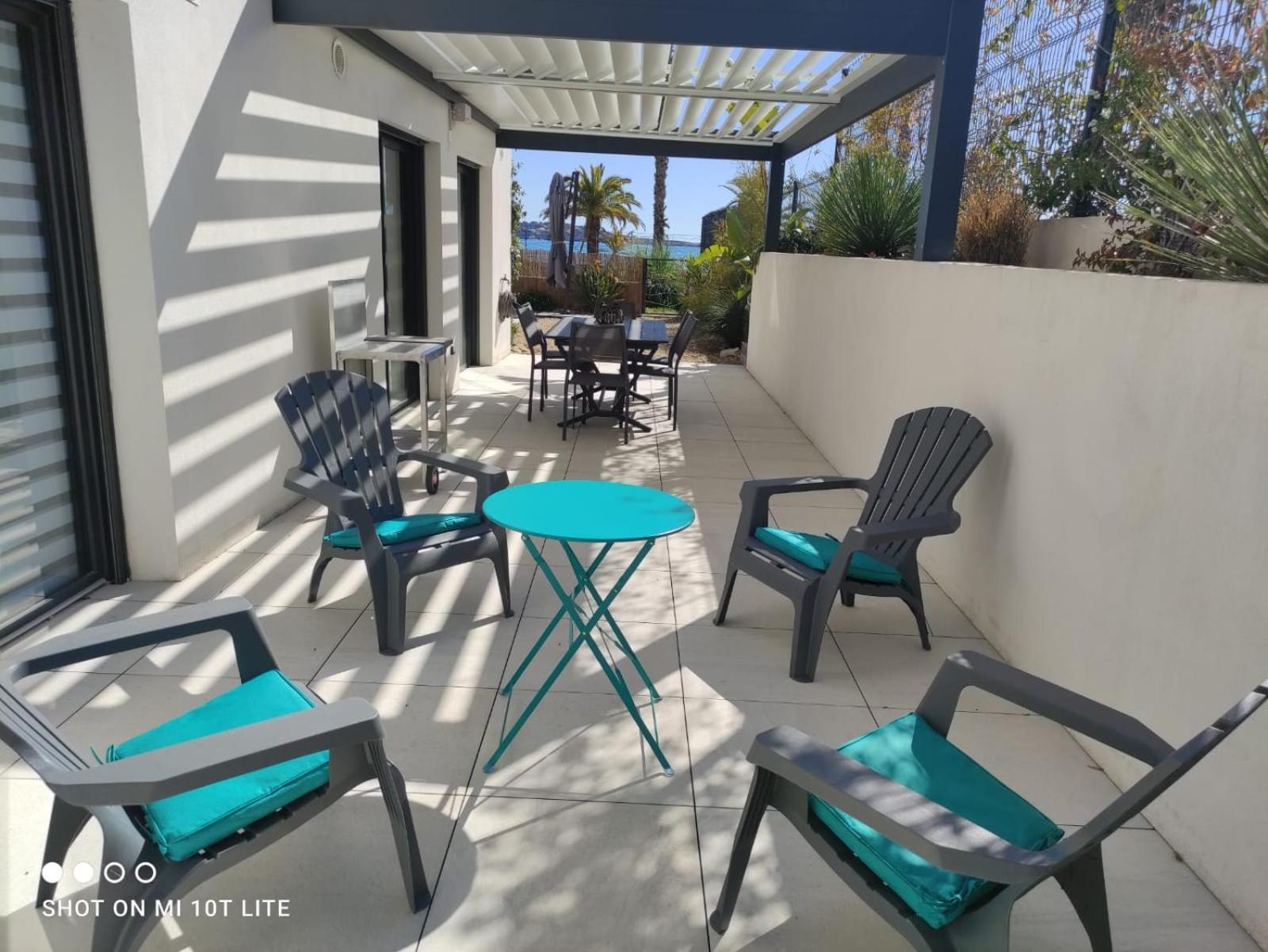 O Fil De L'Eau Bandol - App A05 - T3 Avec Jardin Et Terrasse Apartamento Exterior foto